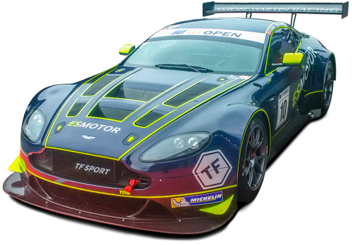 Aston Martin racing car